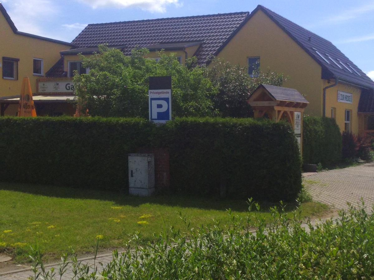 Gasthaus Zur Hecke Schönefeld Buitenkant foto