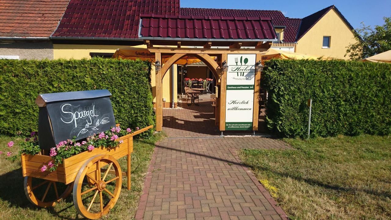 Gasthaus Zur Hecke Schönefeld Buitenkant foto